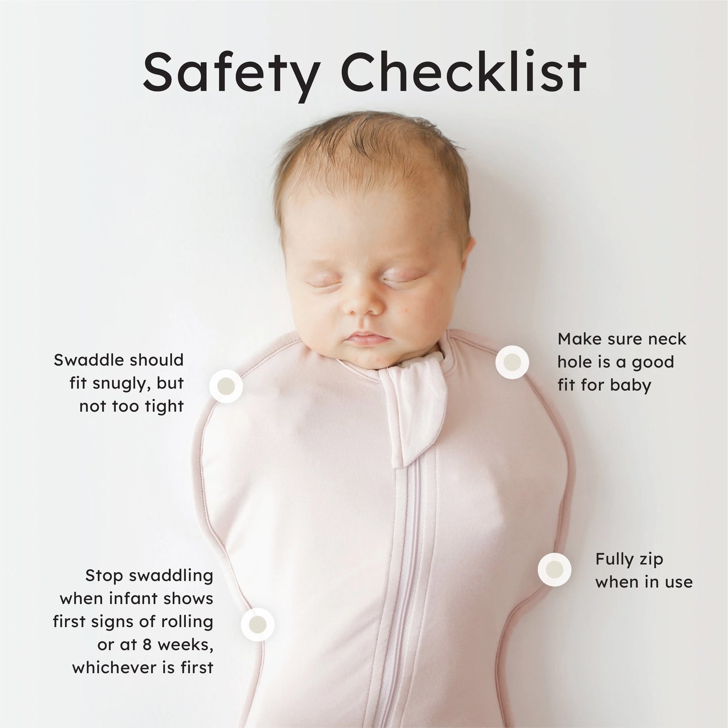 Kyte 0.5 TOG Swaddle Bag || Slate