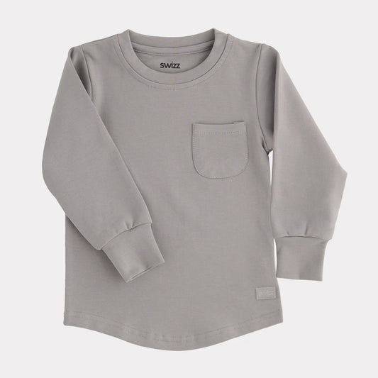 SWIZZ Pocket Long Sleeve || Fog