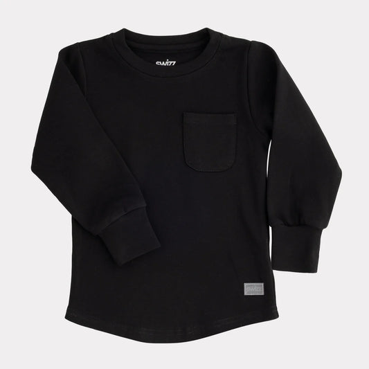 SWIZZ Pocket Long Sleeve || Black