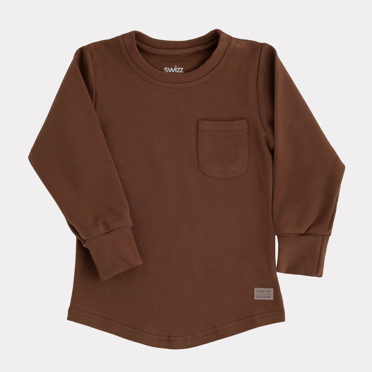 SWIZZ Pocket Long Sleeve || Walnut