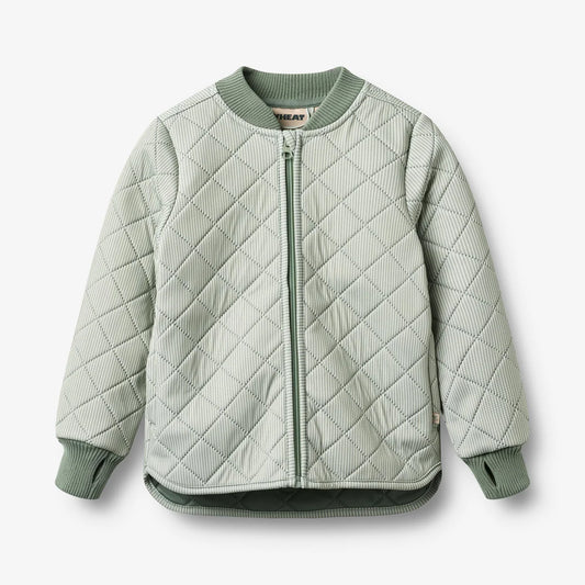 Wheat Kids Thermo Jacket Vando || Green Stripe