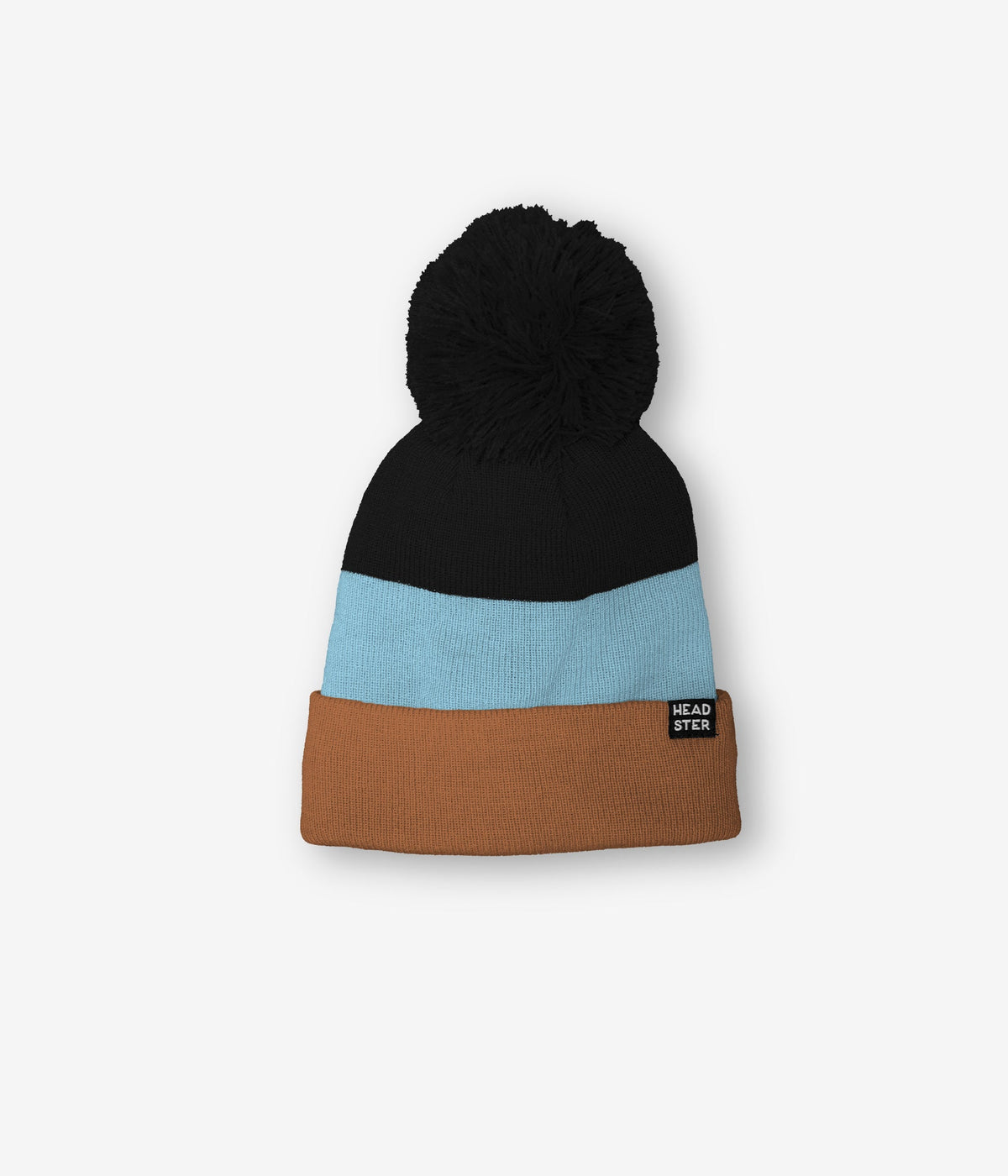 Headster Tricolor Beanie Lined with Fleece || Mudstone