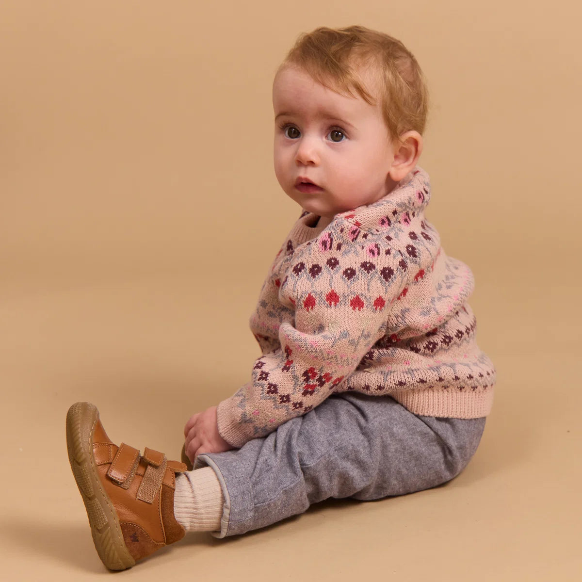 Wheat Kids Trousers Lined Aiden || Dark Blue Chambray