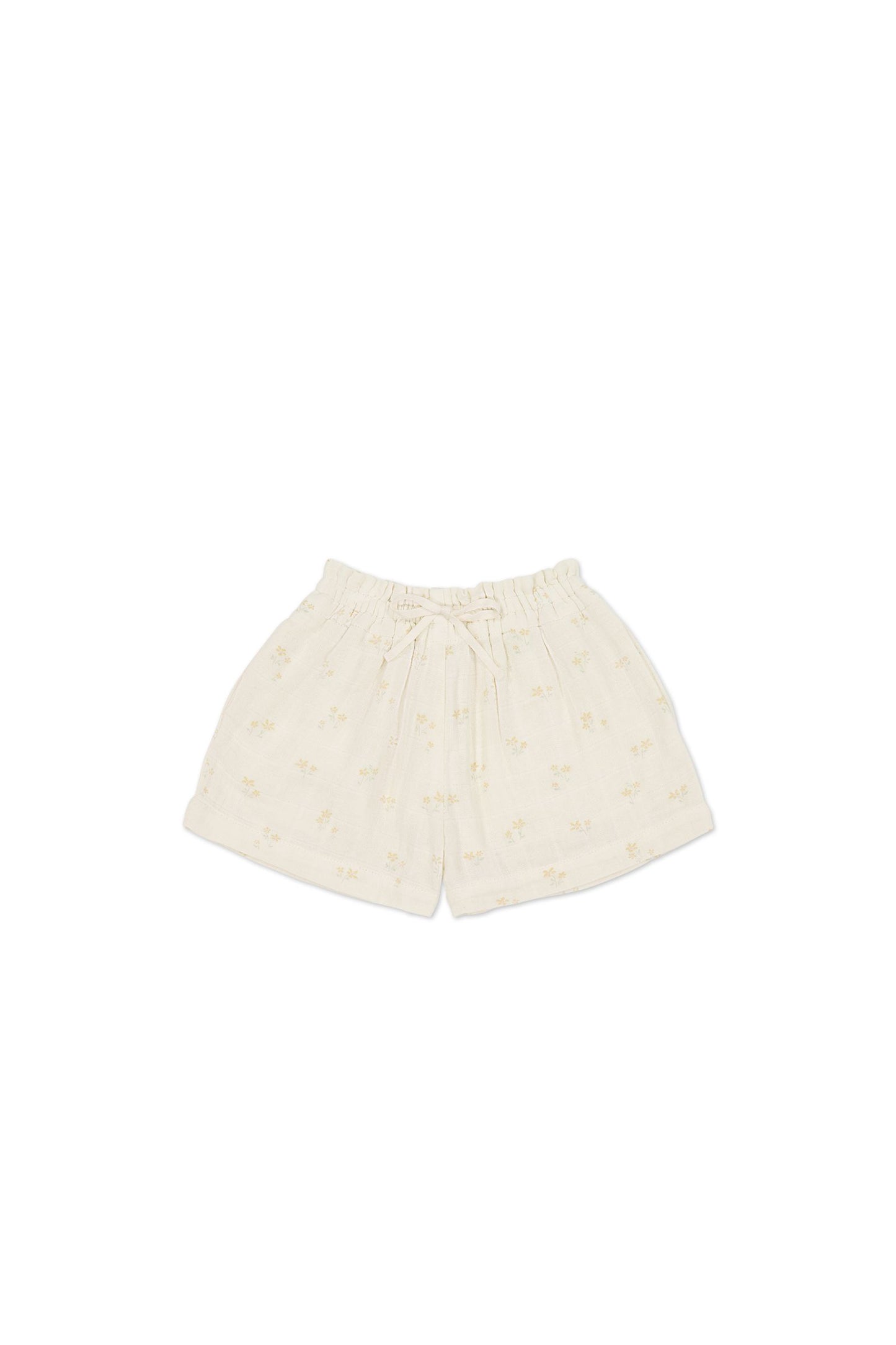 Jamie Kay Organic Cotton Muslin Elodie Shorts || Pauline Chamomile