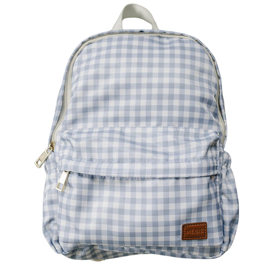 Mebie Baby Mini Backpack || Blue Gingham