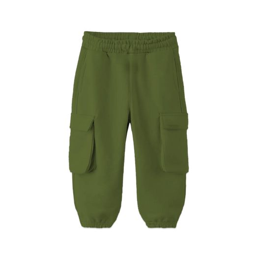 Whistle & Flute Bamboo Drawstring Cargo Joggers || Olive