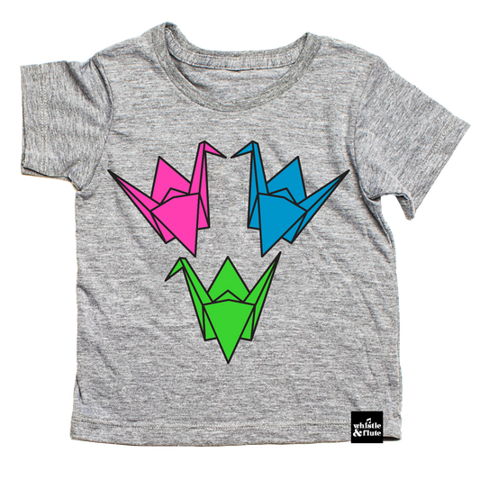 Whistle & Flute Neon Cranes T-Shirt