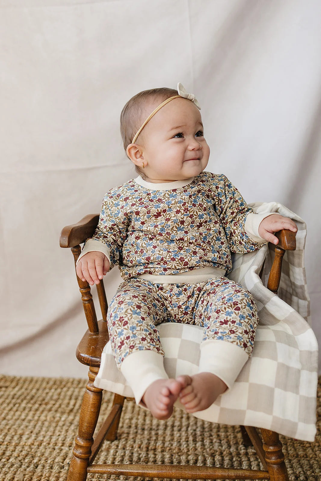 Mebie Baby Desert French Floral Set