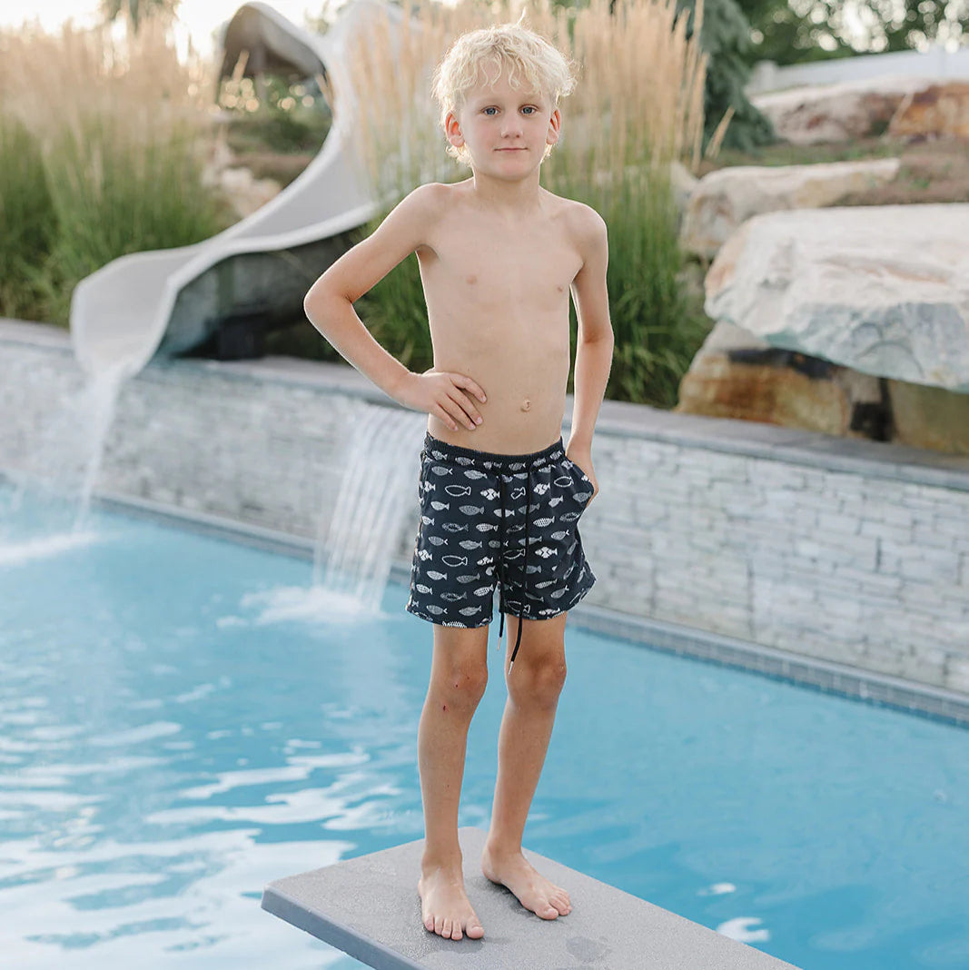 Current Tyed Swim Trunks || The Axel