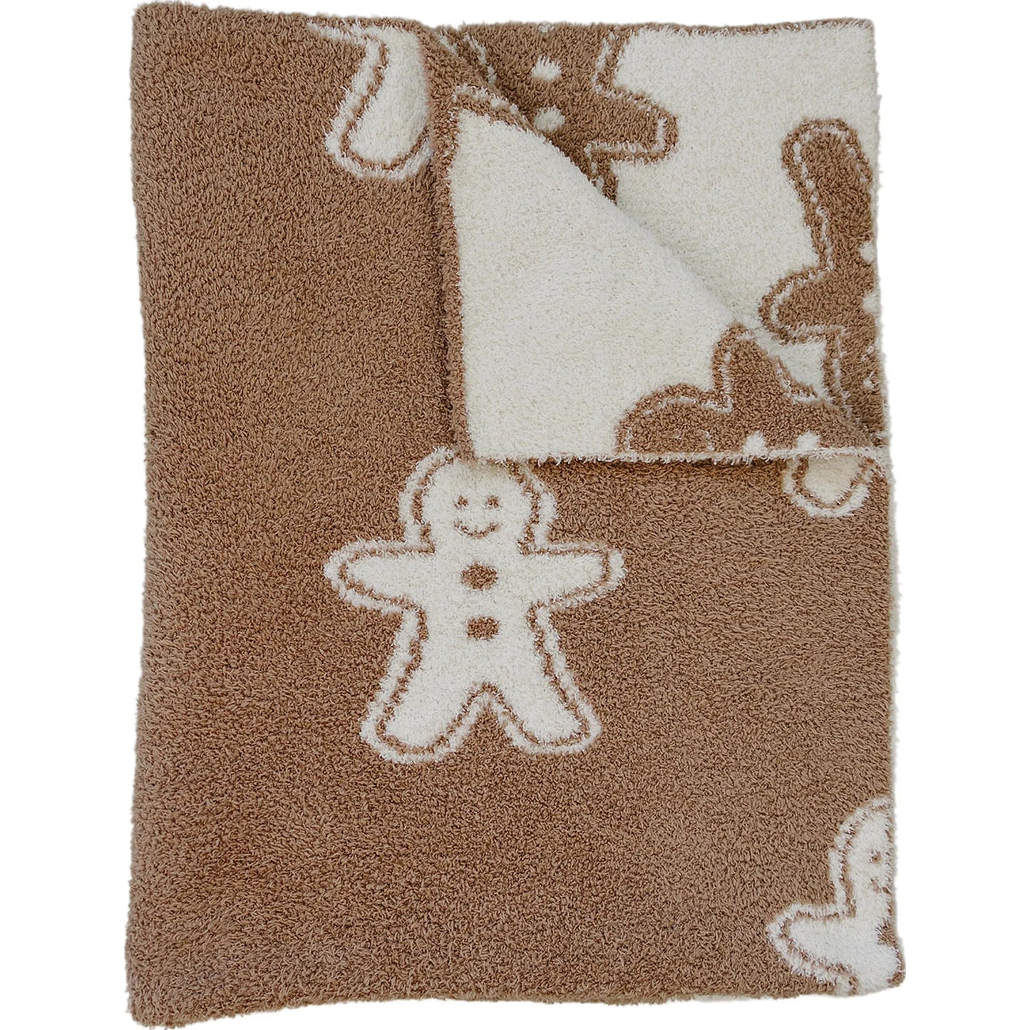 Mebie Baby Plush Blanket || Gingerbread