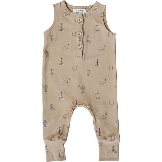 Mebie Baby Tank Romper || Western