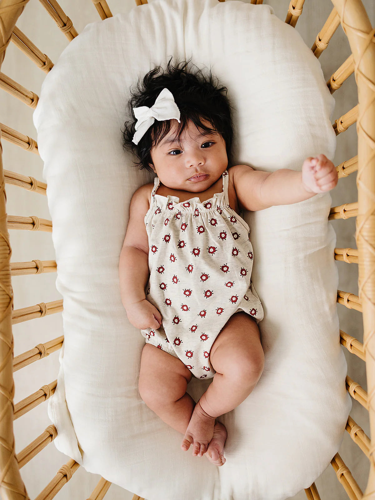 Mebie Baby Tank Bubble Romper || Floral