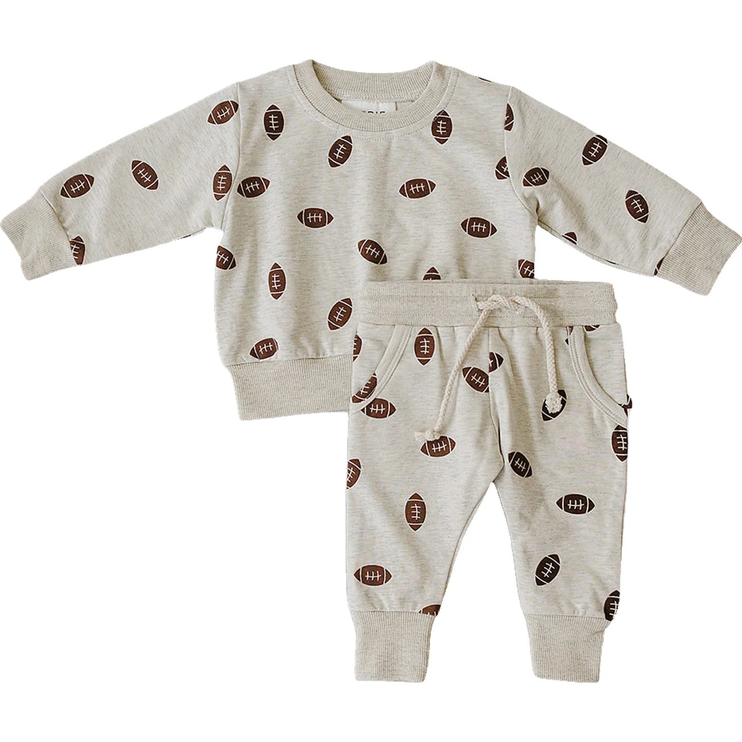 Mebie Baby Football French Terry Set