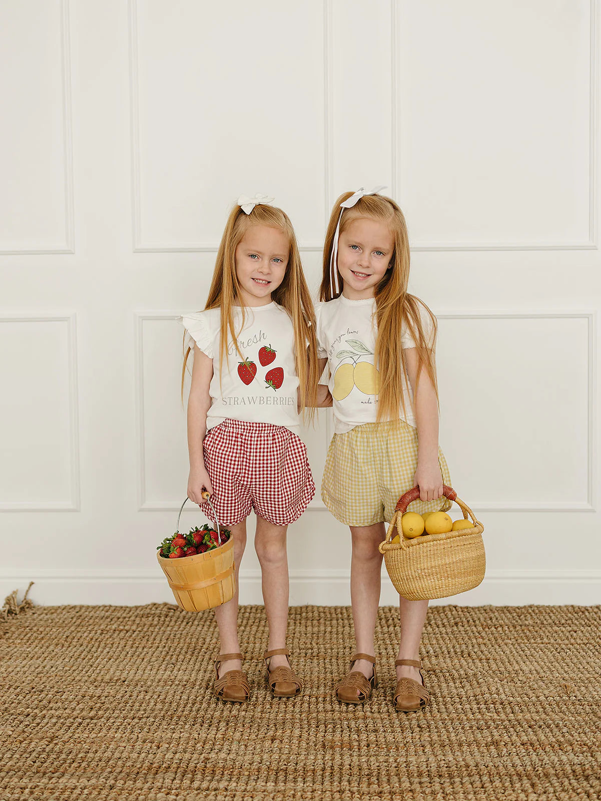 Mebie Baby Strawberry Ruffle Tee