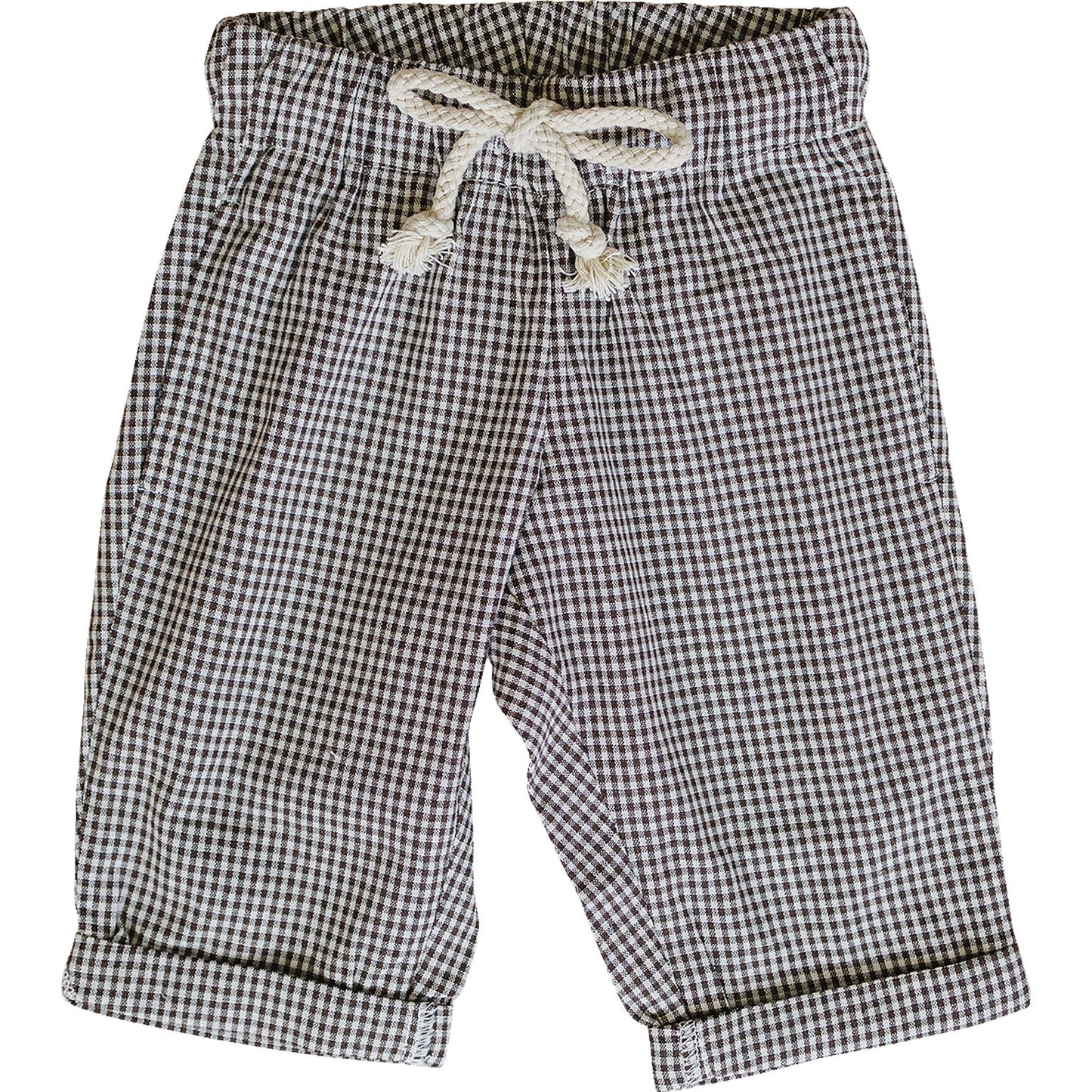 Mebie Baby Brown Plaid Pants