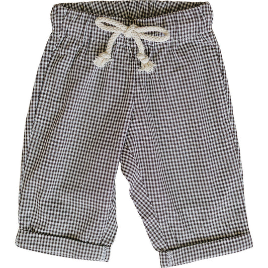 Mebie Baby Brown Plaid Pants