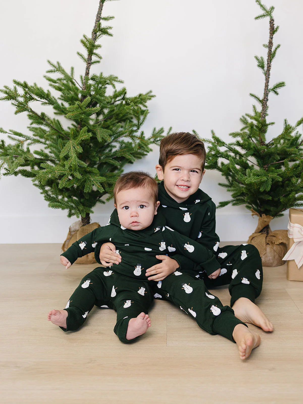 Mebie Baby French Terry Set || Snowman