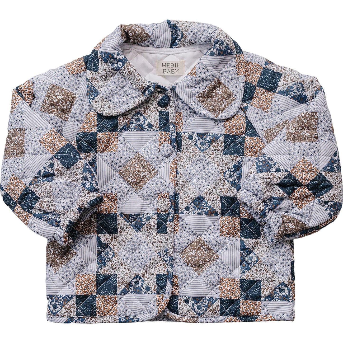 Mebie Baby Patchwork Quilted Jacket