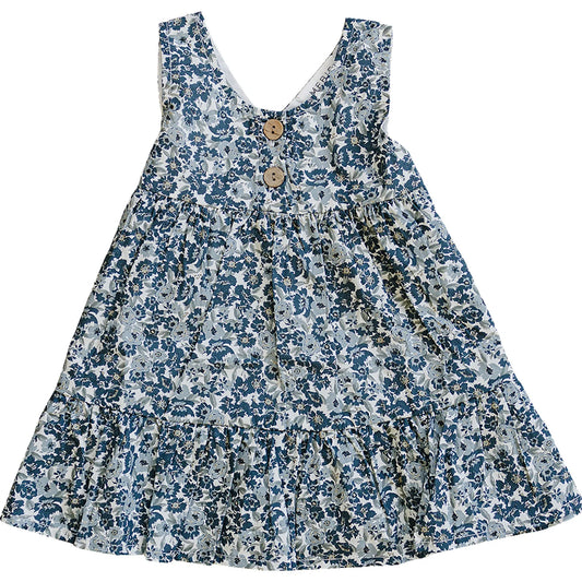 Mebie Baby Liberty Floral Tank Dress