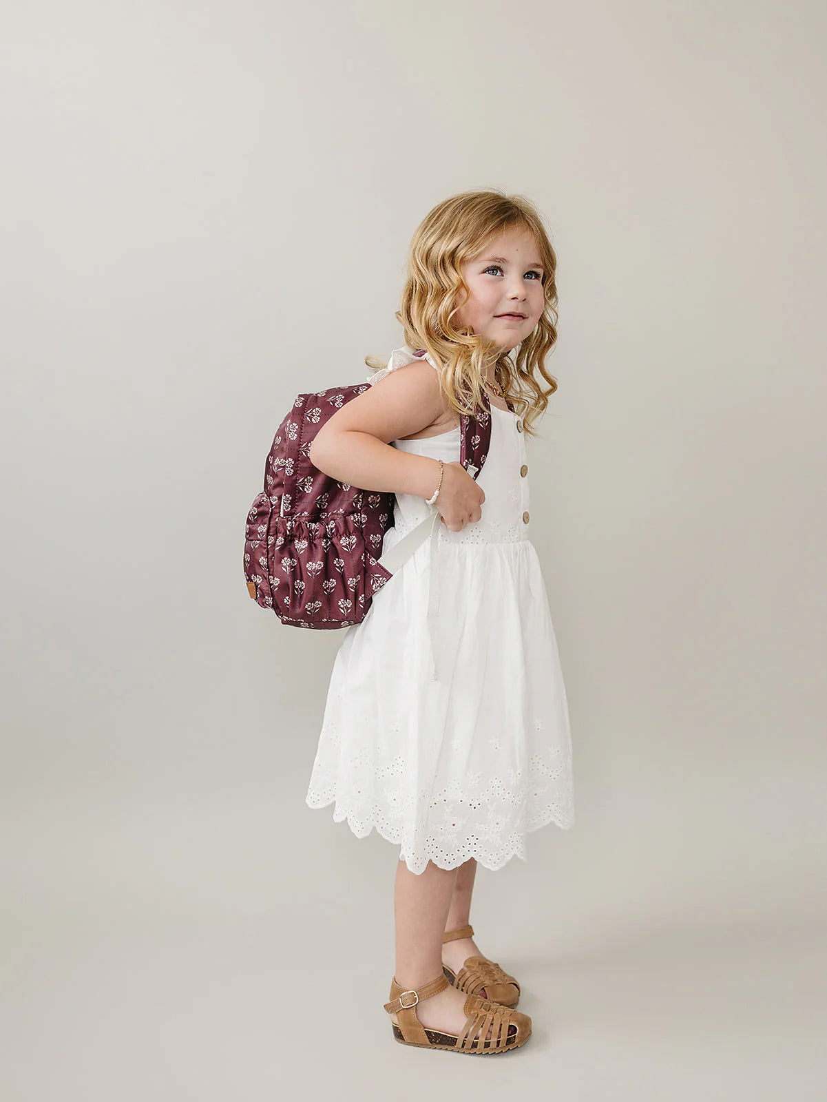 Mebie Baby Mini Backpack || Mulberry Meadow