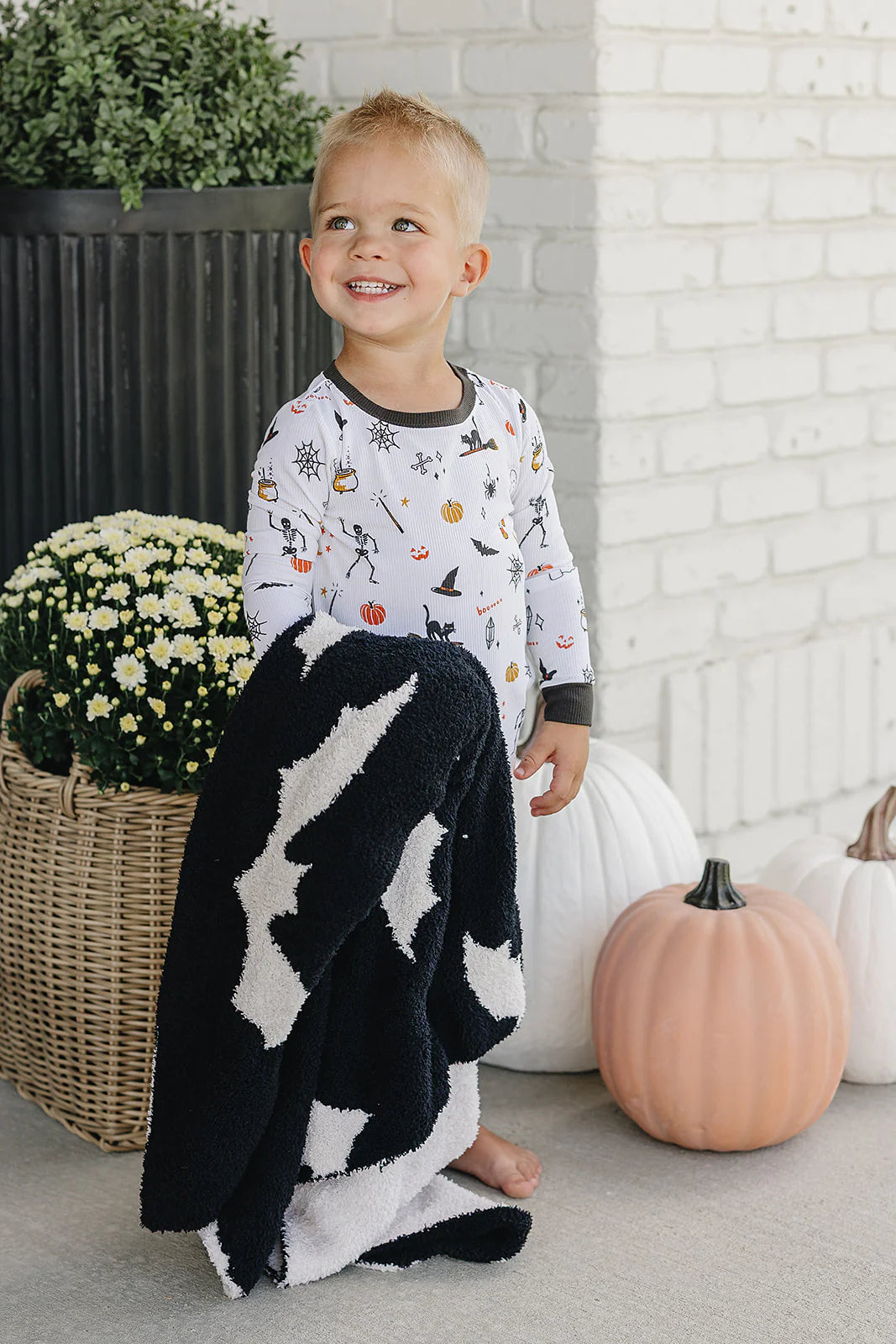 Mebie Baby Plush Baby Blanket || Bats