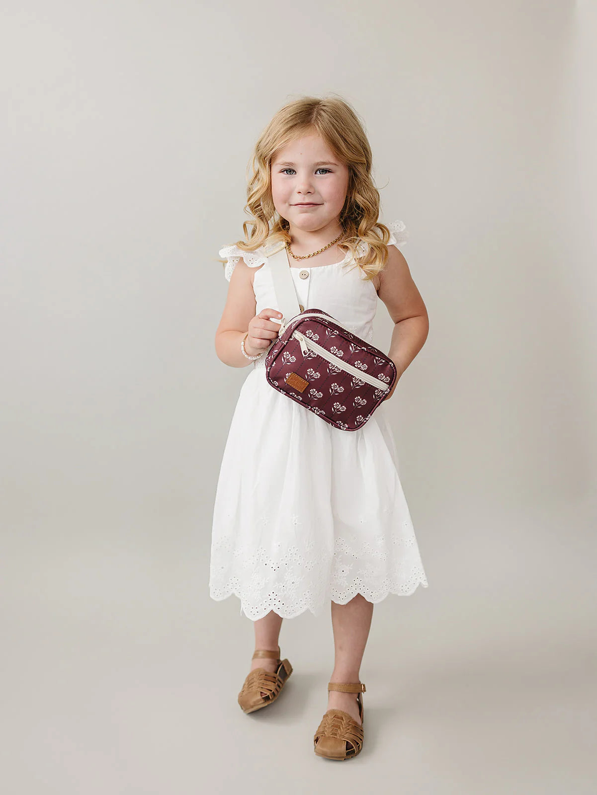 Mebie Baby Mini Fanny Pack || Mulberry Meadow
