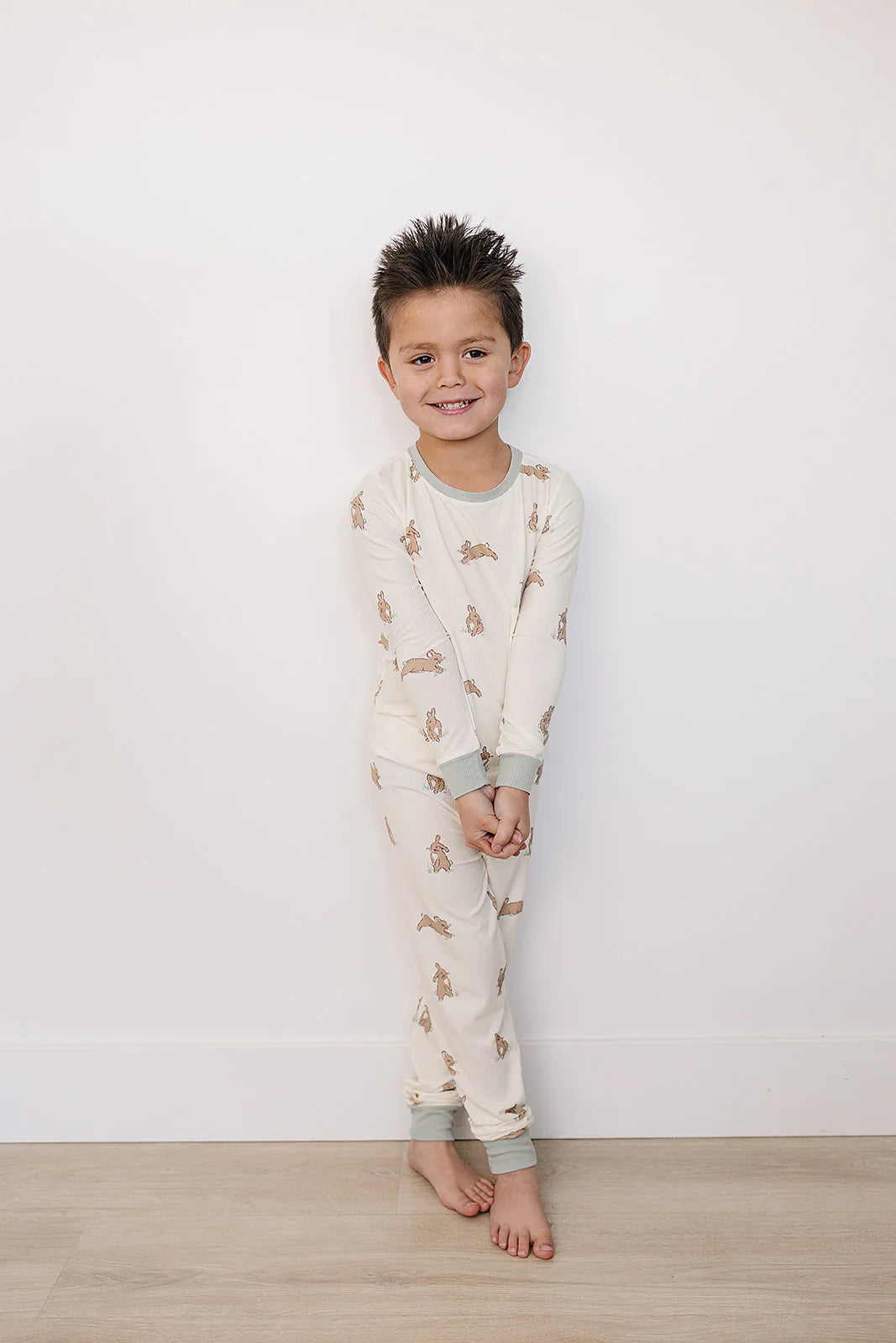 Mebie Baby Ribbed Bamboo Bunny Cozy Set