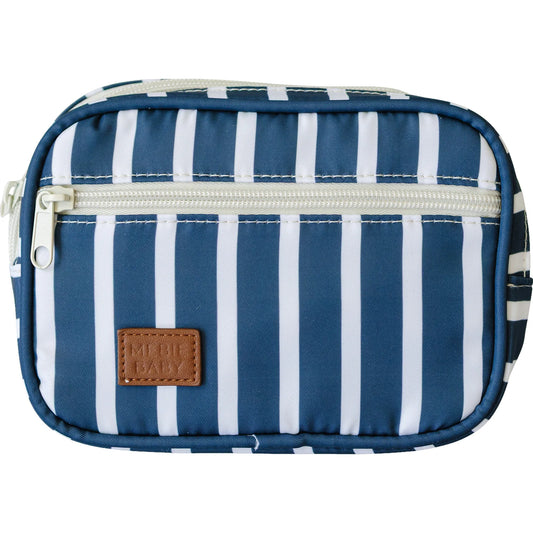 Mebie Baby Mini Fanny Pack || Navy Stripe