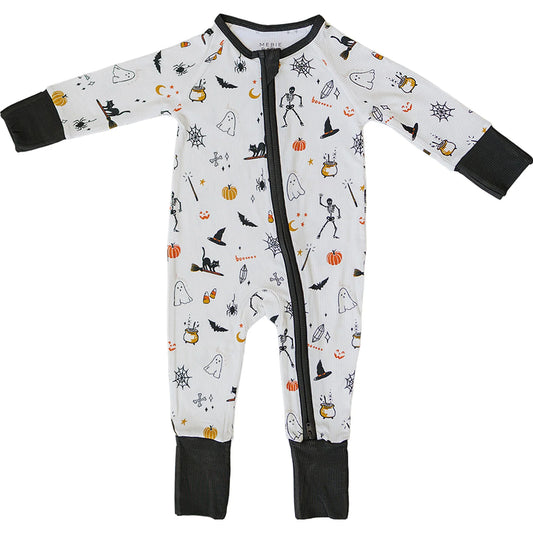 Mebie Baby Bamboo Zipper Sleeper || Halloween