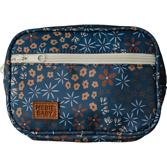 Mebie Baby Mini Fanny Pack || Navy Floral