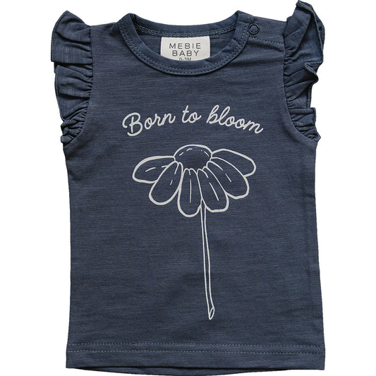 Mebie Baby Born to Bloom Ruffle Tee