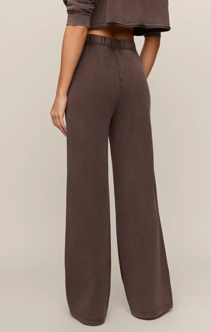 Z SUPPLY Hunter Knit Pant || Dark Chocolate