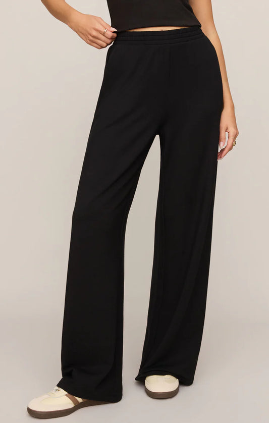 Z SUPPLY In Transit Modal Pants || Black
