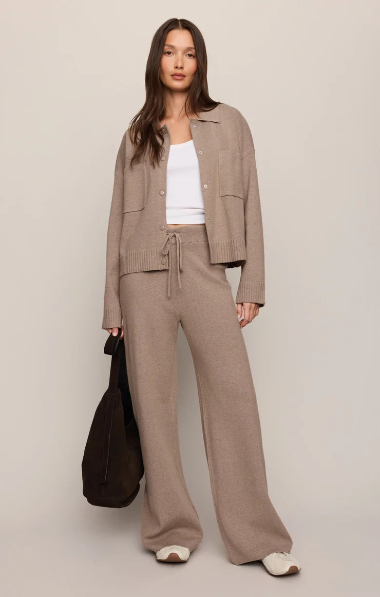 Z Supply Take It Easy Pant || Heather Ash