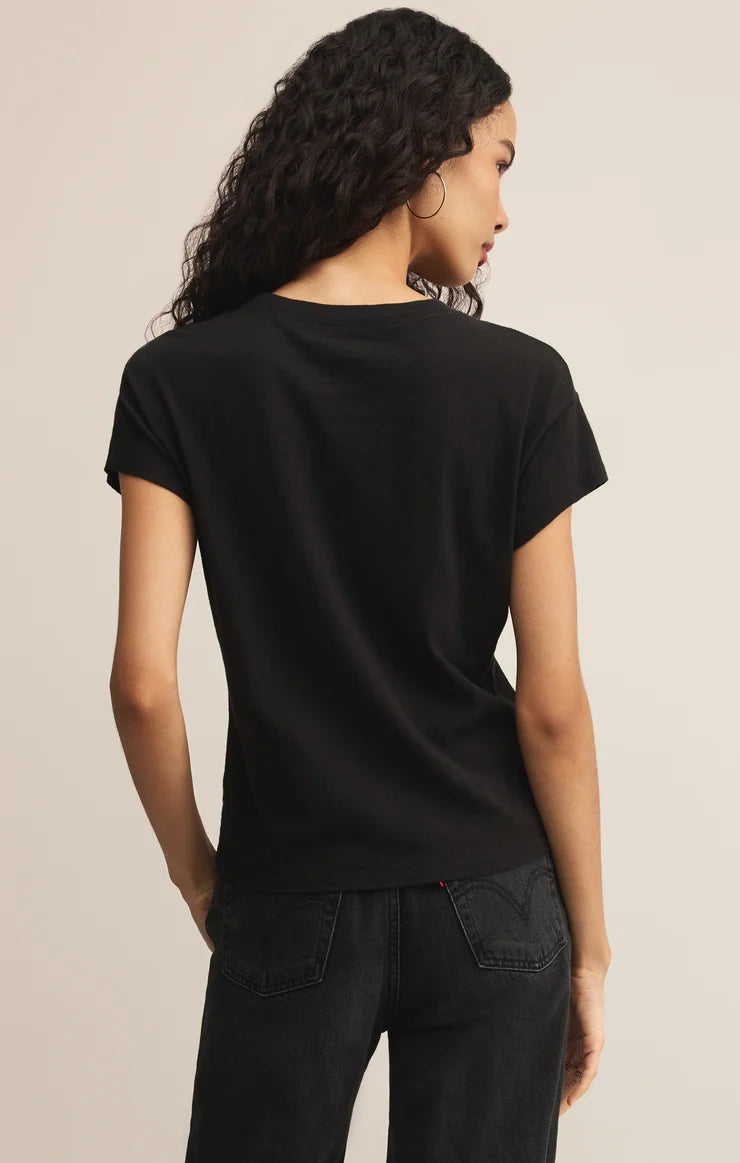 Z Supply Modern Slub Tee || Black
