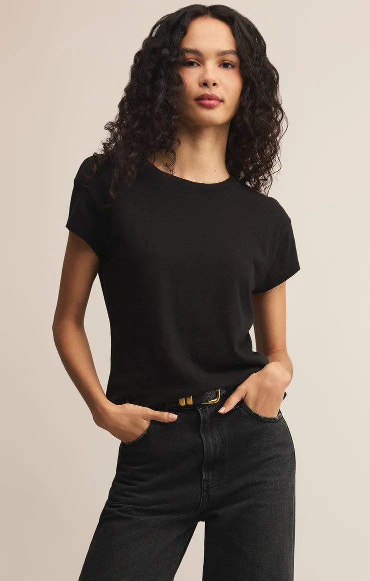 Z Supply Modern Slub Tee || Black