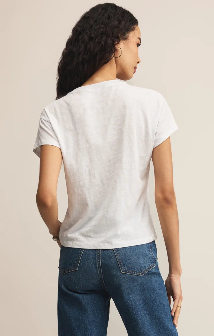 Z Supply Modern Slub Tee || White