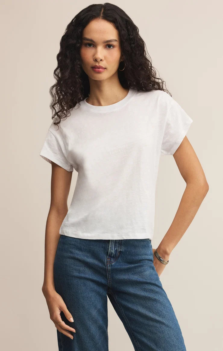 Z Supply Modern Slub Tee || White