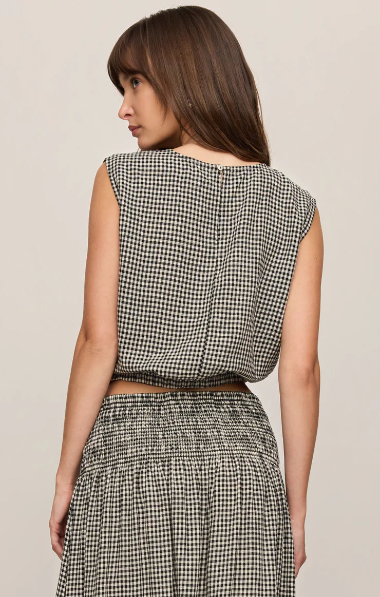 Z SUPPLY Merit Gingham Top