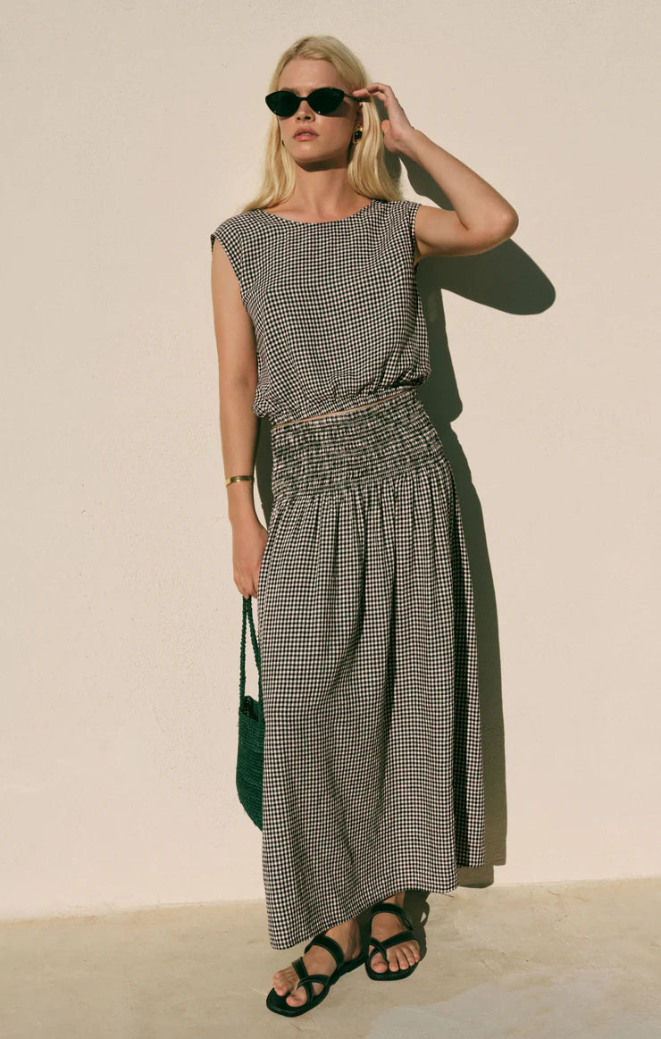 Z SUPPLY Merit Gingham Top