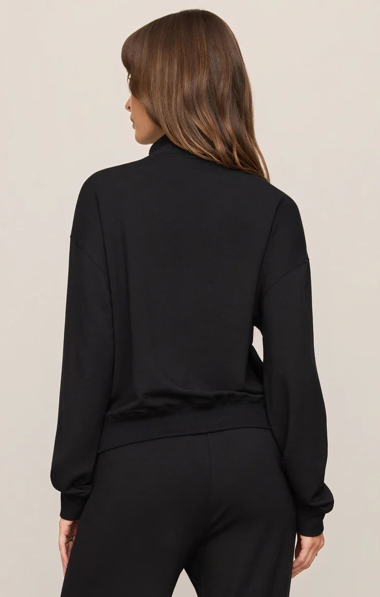 Z SUPPY Gate Check Sweatshirt || Black