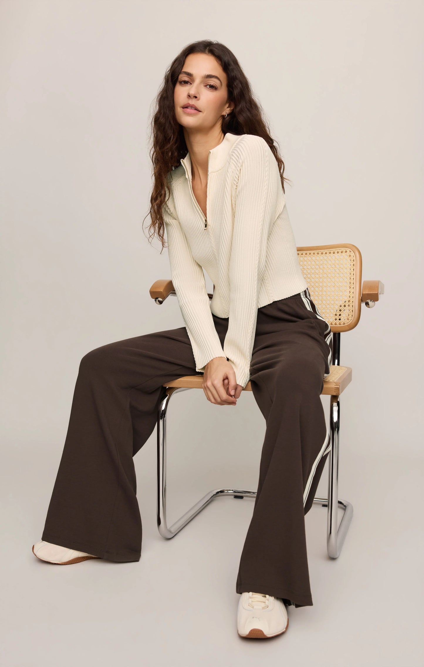 Z SUPPLY Breakaway Track Pant || Dark Chocolate
