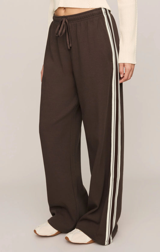 Z SUPPLY Breakaway Track Pant || Dark Chocolate