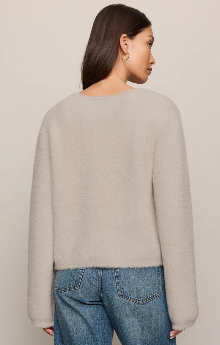 Z Supply Winterglow Cardigan || Frosted Pearl