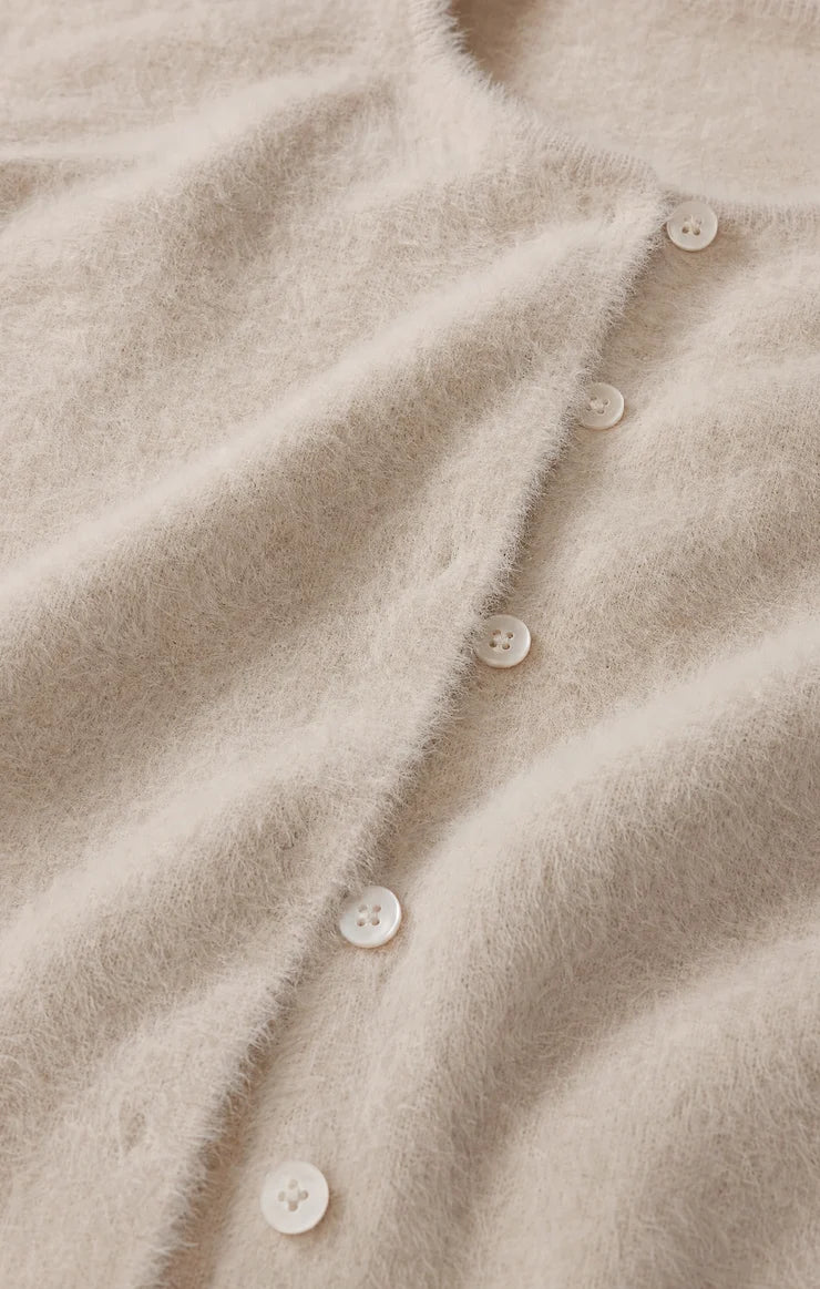 Z Supply Winterglow Cardigan || Frosted Pearl