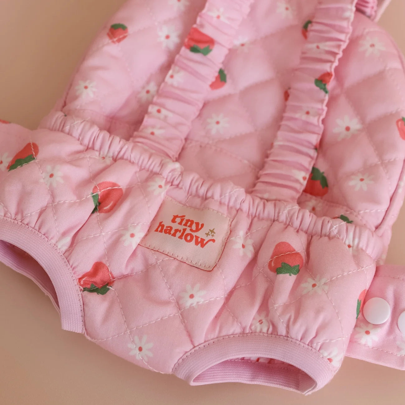Tiny Harlow Doll Carrier || Strawberry Picnic