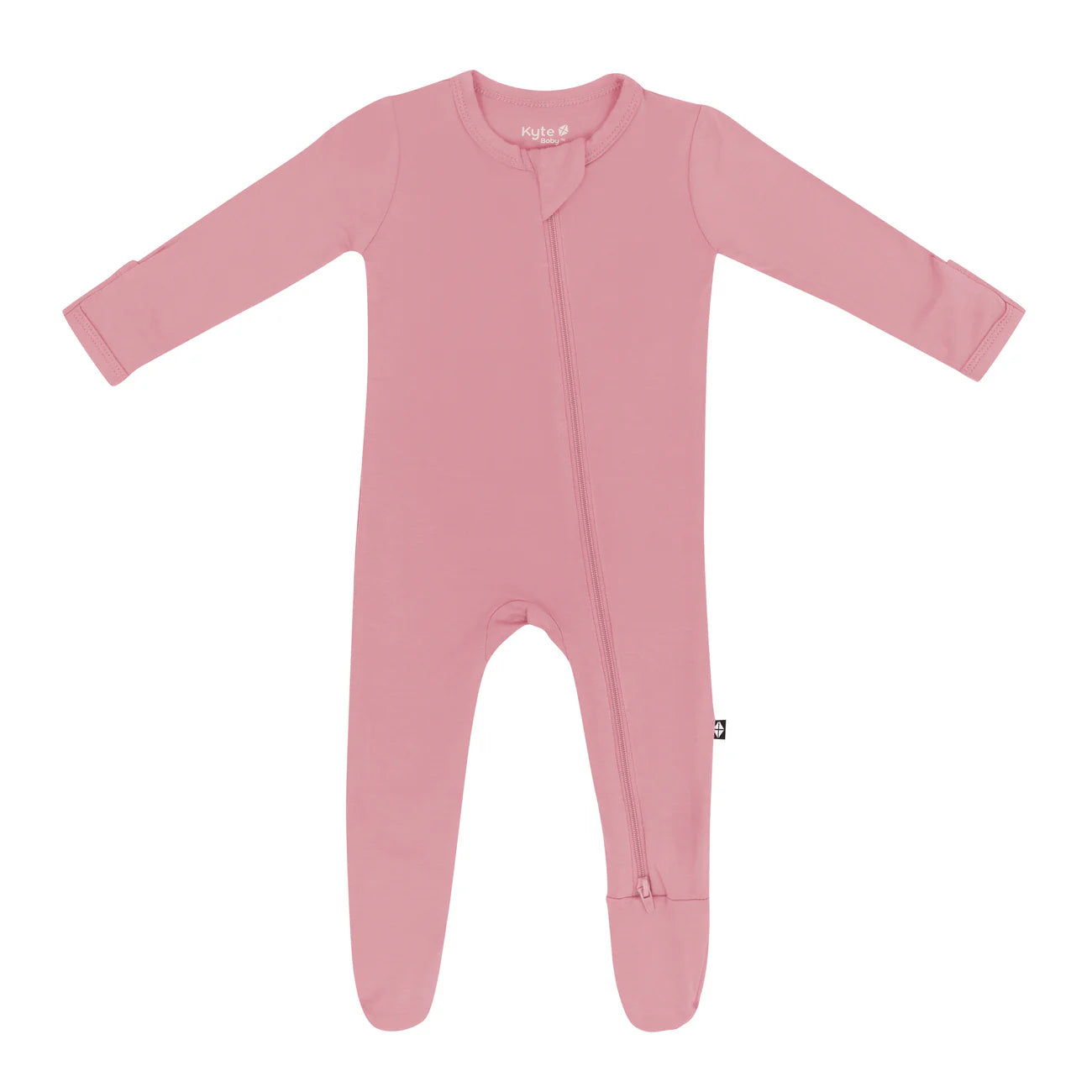 Kyte Baby Zippered Footie || Apple Blossom