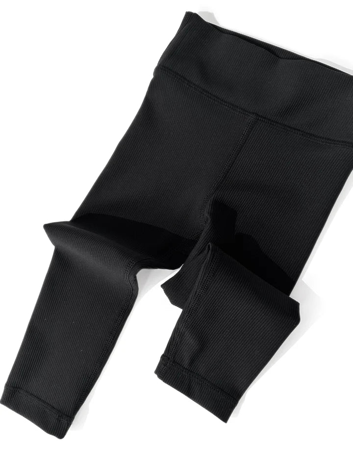 Little Bipsy Athletic Ribbed Legging || Black