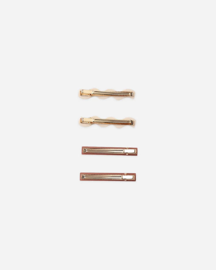 Rylee + Cru Wavy Clip Set || Mulberry