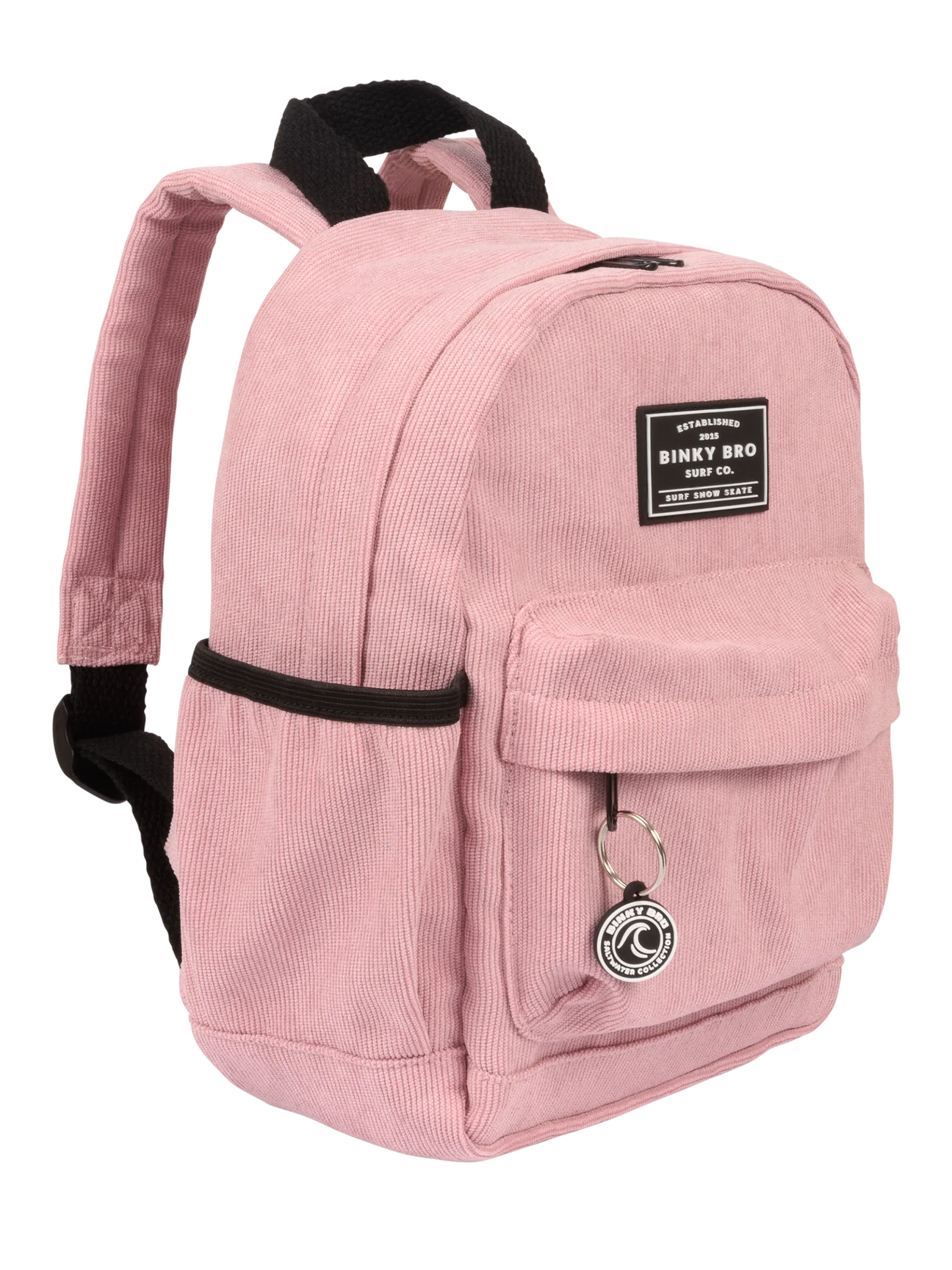 Binky Bro Toddler Backpack || Pink Cord